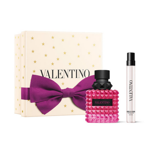 Valentino Born in Roma Donna Extradose Parfum 50mL 2 Piece Gift Set