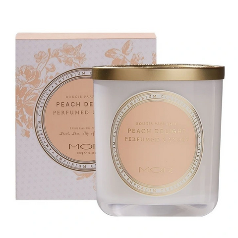 MOR Peach Delight Perfumed Candle 380g