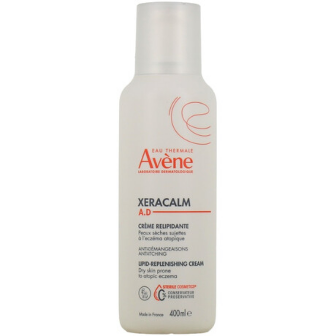 Avene XeraCalm A.D Lipid Replenishing Cream 400mL (Expiry 05/2026)