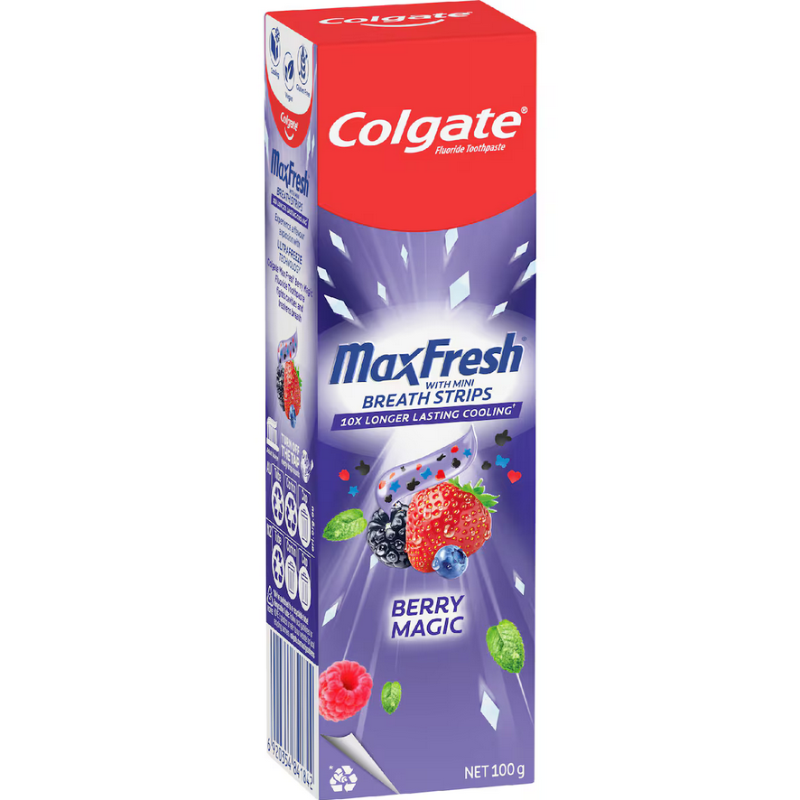 Colgate Toothpaste Max Fresh Berry Magic 100g
