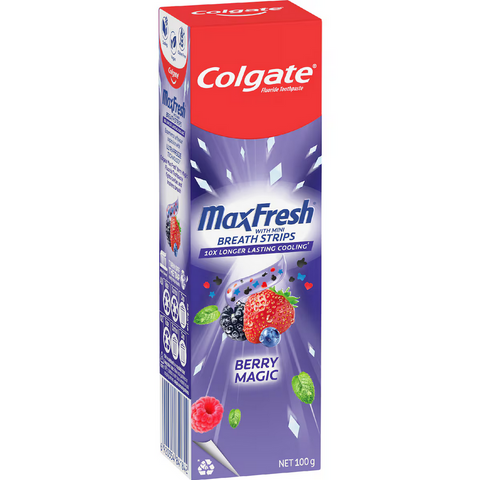 Colgate Toothpaste Max Fresh Berry Magic 100g