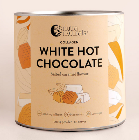 Nutra Naturals Collagen White Hot Choc Salted Caramel 200g