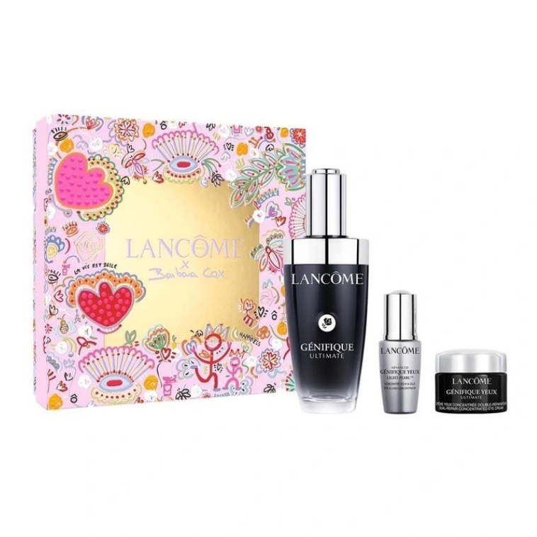 LANCOME Genifique Ultimate Serum 50mL 3 Piece Gift Set