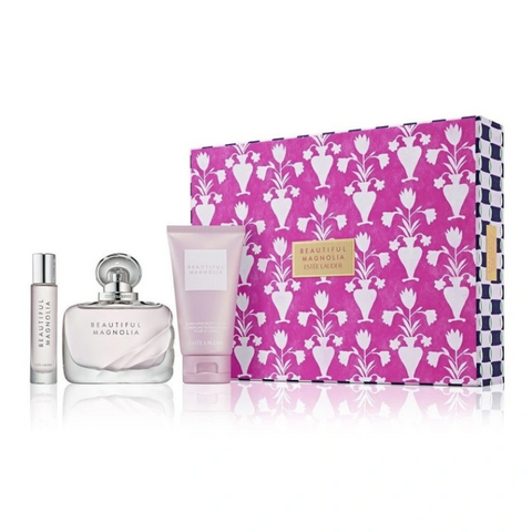 ESTEE LAUDER Beautiful Magnolia Deluxe Trio Fragrance Set