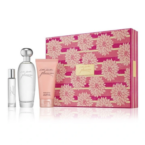 ESTEE LAUDER Pleasures Deluxe Trio Fragrance Set