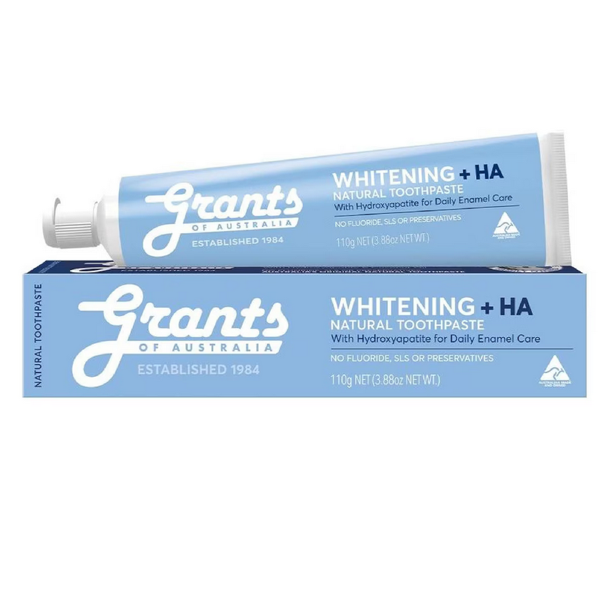 Grants Of Australia Natural Toothpaste Whitening with HA 110g