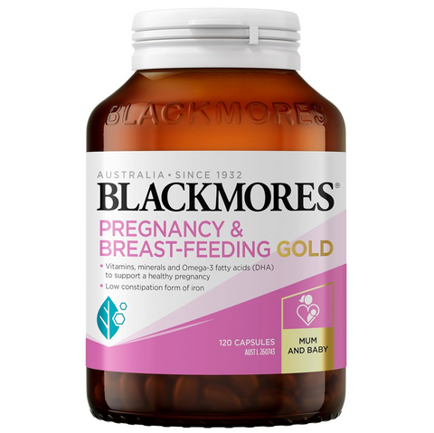 Blackmores Pregnancy & Breast-Feeding Gold 120 Capsules
