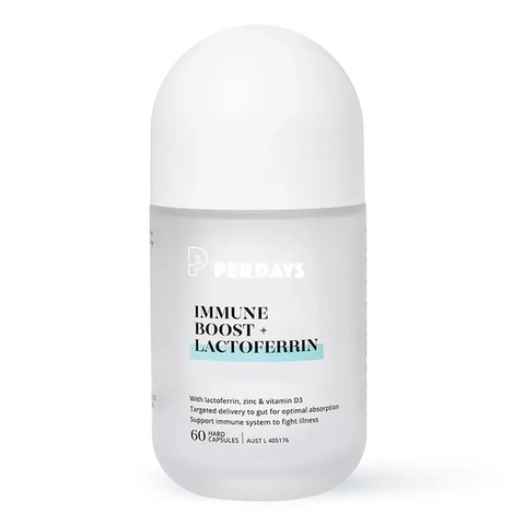 PerDays Immune Boost + Lactoferrin 60 Capsules