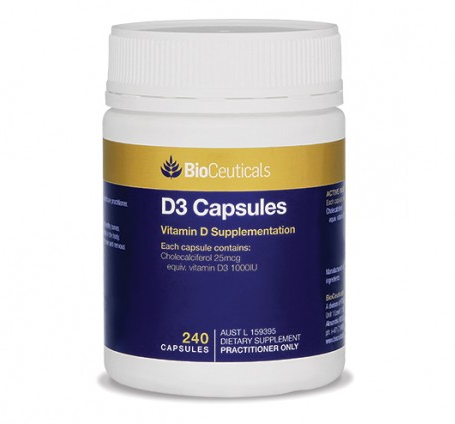 Bioceuticals D3 Capsules 240 Soft Capsules