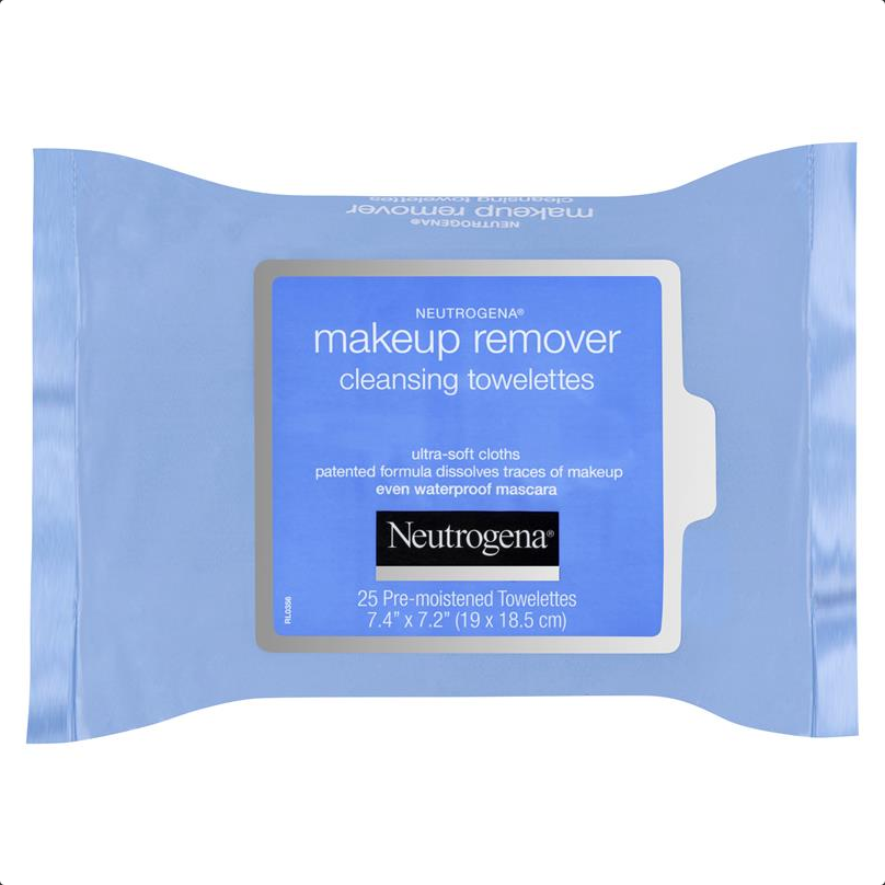 🎁 Neutrogena Makeup Remover Cleansing Towelettes Wipes 25 Pack (100% off)