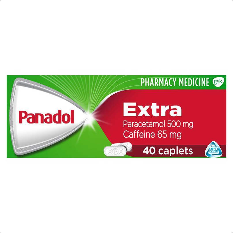 Panadol Extra with Optizorb Paracetamol Pain Relief 40 Caplets (Limit ONE per Order) (Expiry 08/2024)