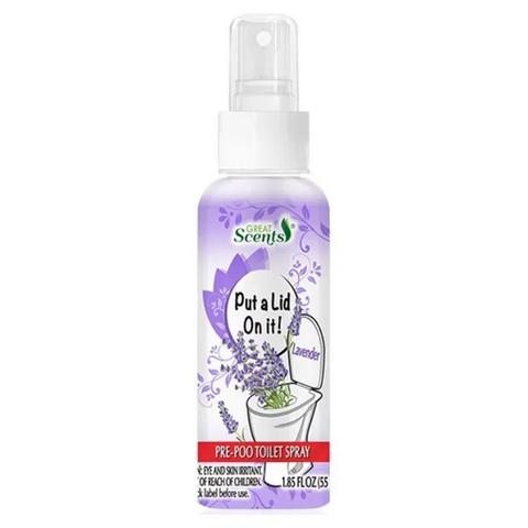 Great Scents Pre-Poo Toilet Spray Put a Lid On It! 55mL