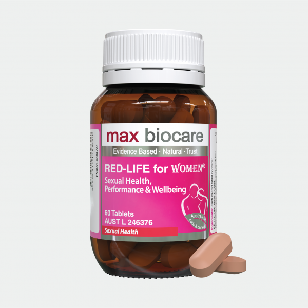 Red Max Life MAX BIOCARE Redlife for Women 60 Tablets – Better Value Pharmacy