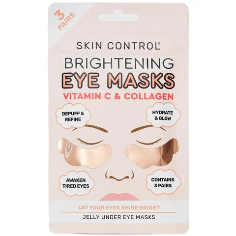 Skin Control Brightening Eye Masks 3 Pairs