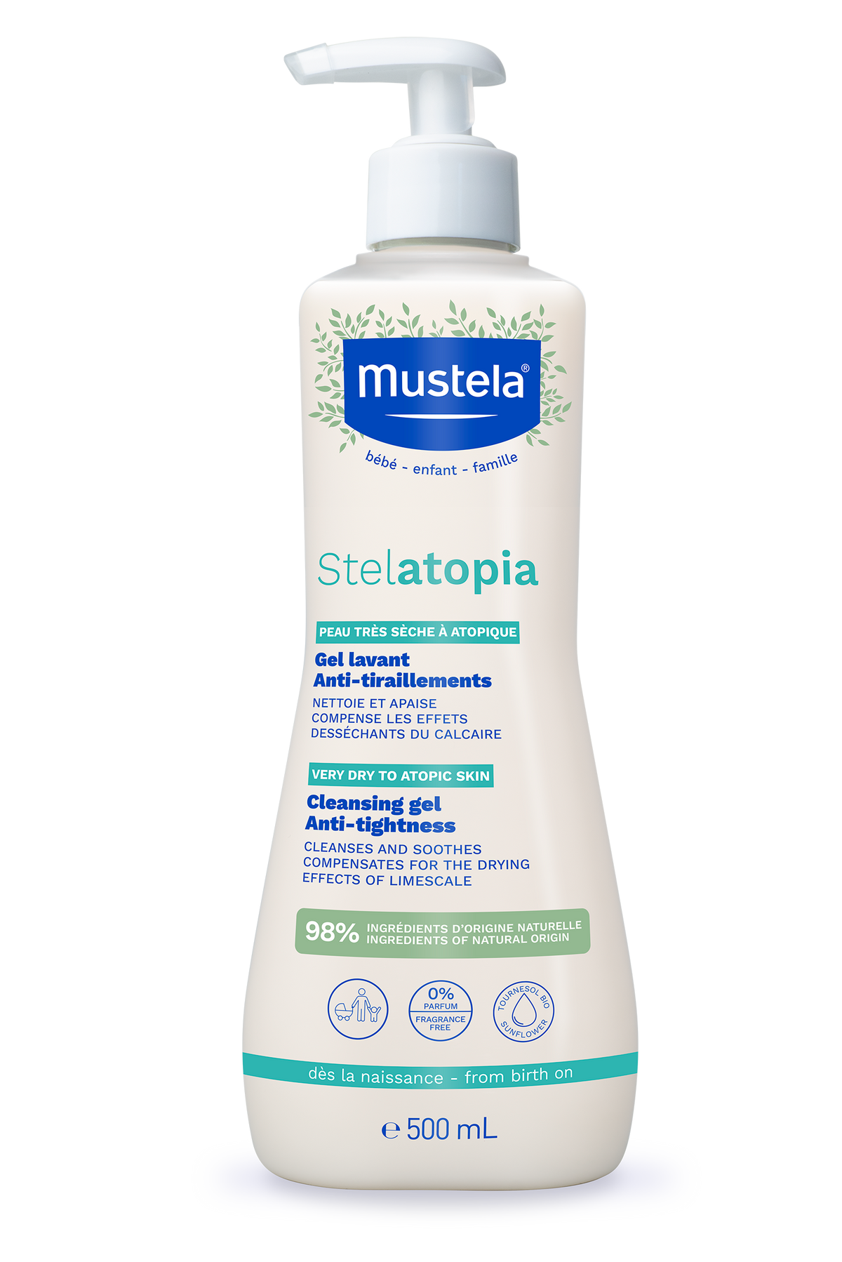 Mustela Stelatopia Cleansing Gel 500mL