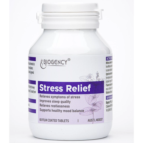 Biogency Stress Relief 60 Film Coated Tablets