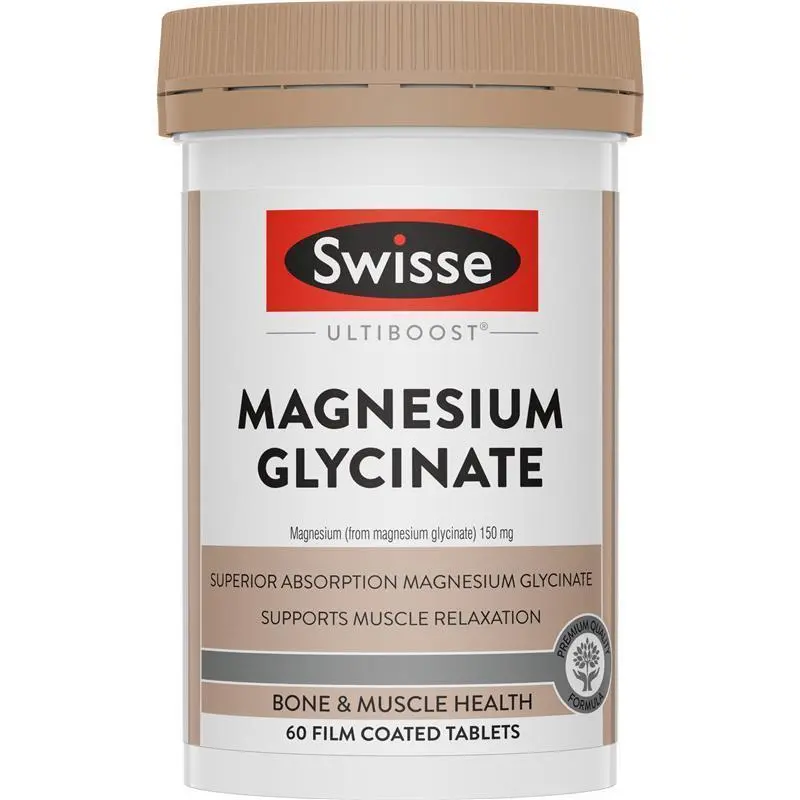 Swisse Ultiboost Magnesium Glycinate 60 Tablets