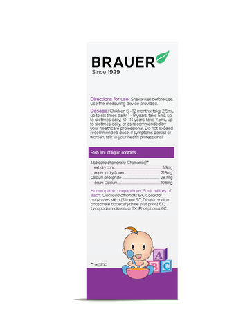 Brauer Baby & Child Stomach Calm Oral Liquid 100mL (expiry 8/24)