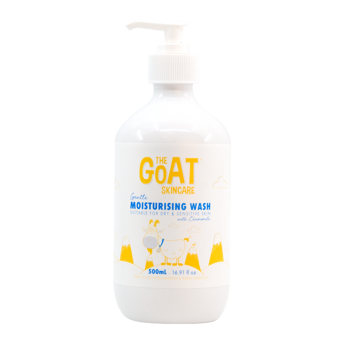 The Goat Skincare Gentle Moisturising Body Wash Chamomile 500mL
