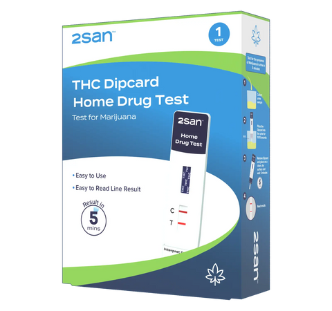 2San THC Dipcard Home Drug Test