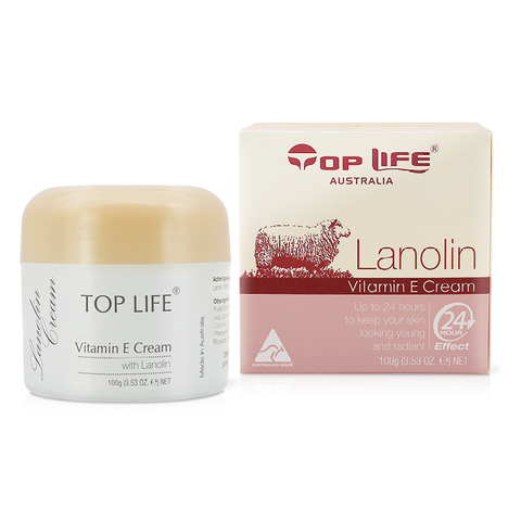 Top Life Lanolin Cream with Vitamin E 100g