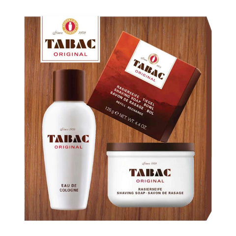 Tabac Original Eau de Cologne 100mL 3 Piece Set