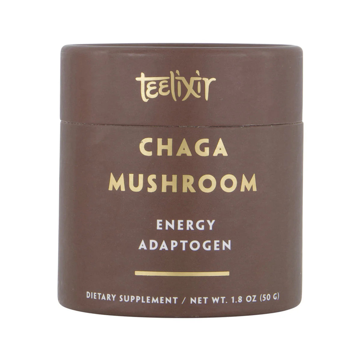 Teelixir Organic Chaga Mushroom (Antioxidant Adaptogen) 50g