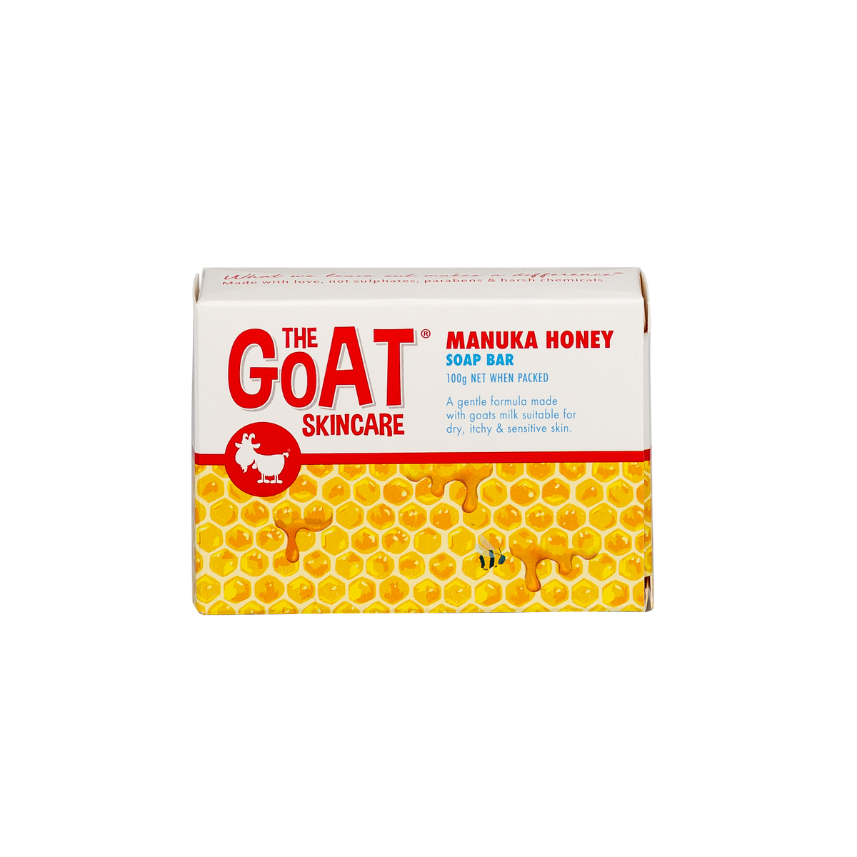 The Goat Skincare Soap Bar with Manuka Honey 100g