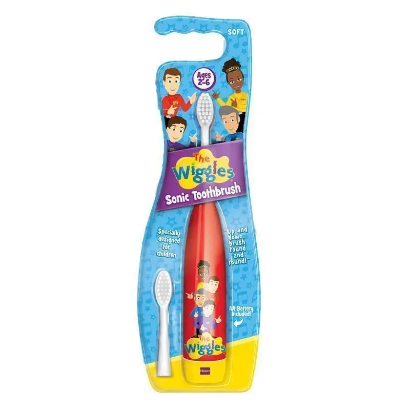 Piksters The Wiggles Sonic Toothbrush Ages 2-6 1 Pack