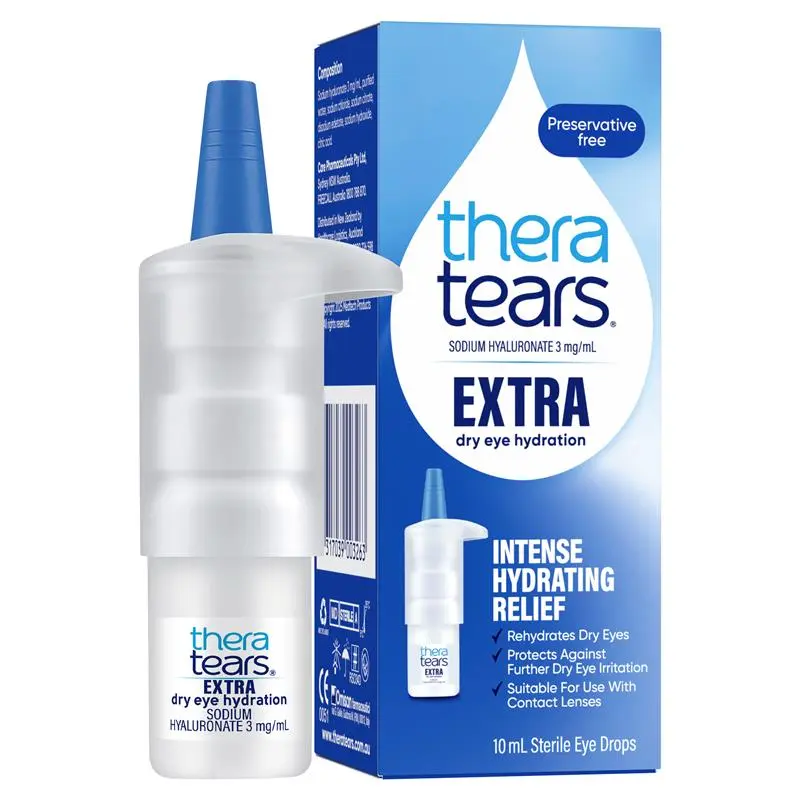 Thera Tears Extra Dry Eyes Hydration Eye Drops 10mL