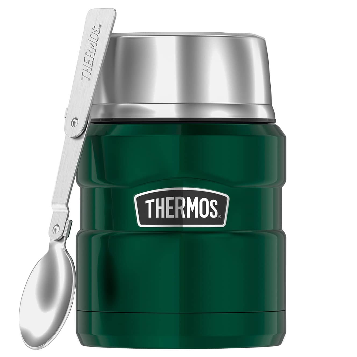 Thermos Stainless King Vacuum Insulated Food Jar 470mL - Pine Green