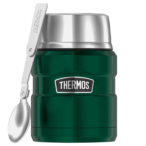 Thermos Stainless King Vacuum Insulated Food Jar 470mL - Pine Green
