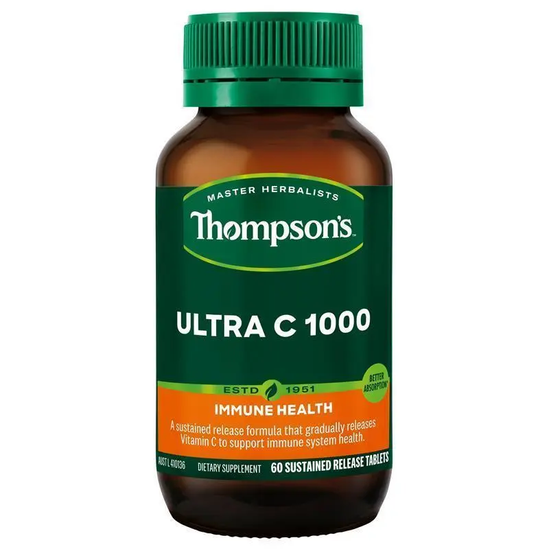 Thompson's Ultra C 1000mg 60 Tablets