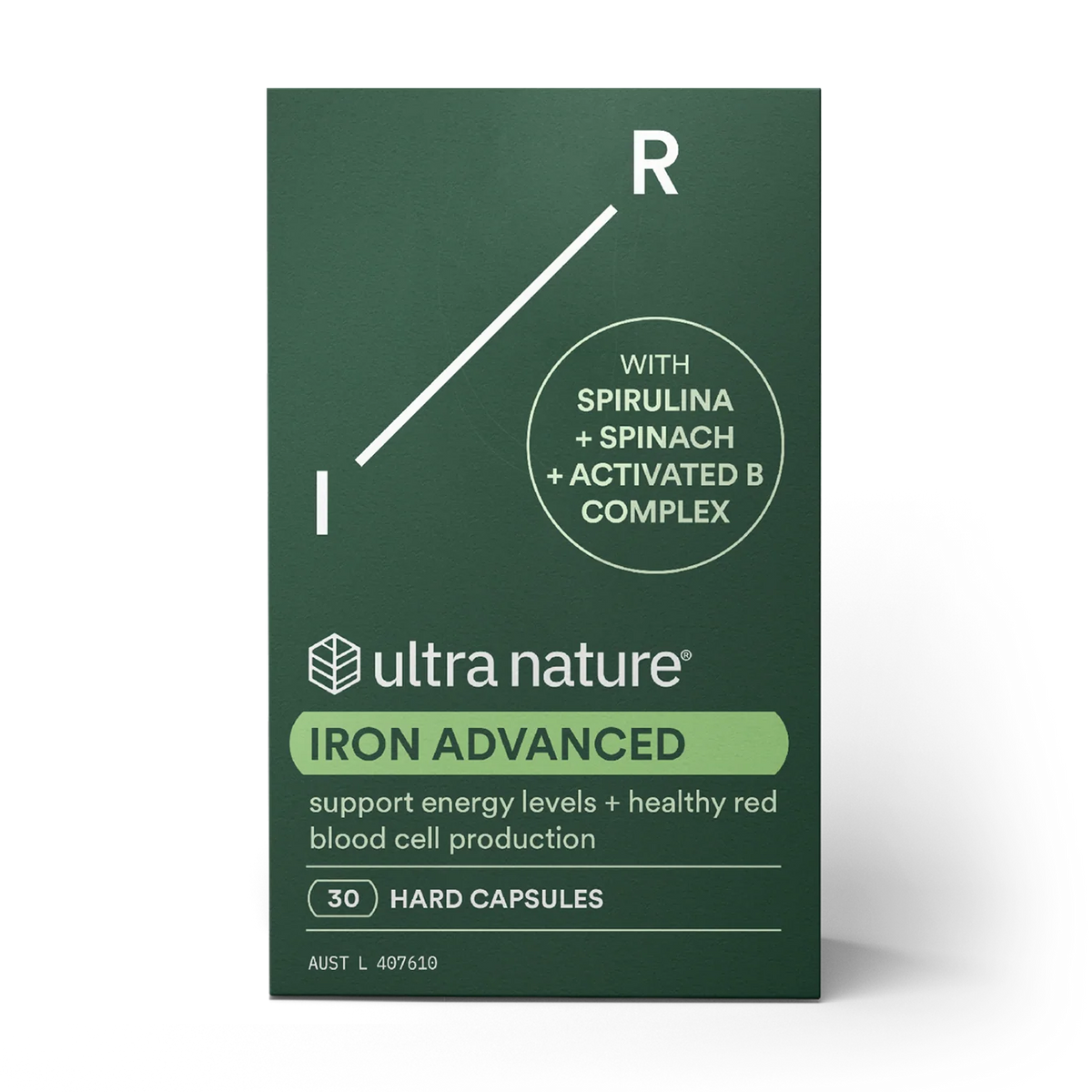 Ultra Nature Iron Advanced 30 Capsules