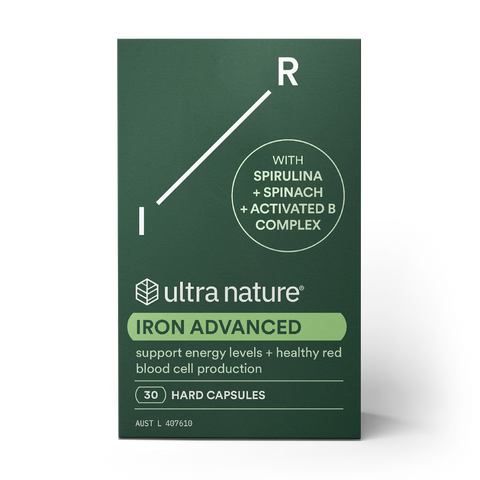 Ultra Nature Iron Advanced 30 Capsules