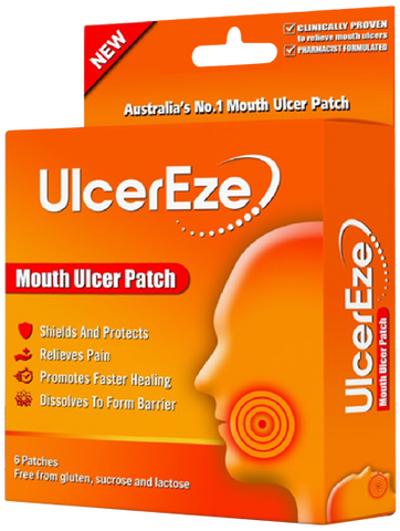 UlcerEze Mouth Ulcer Patch 6 Pacthes