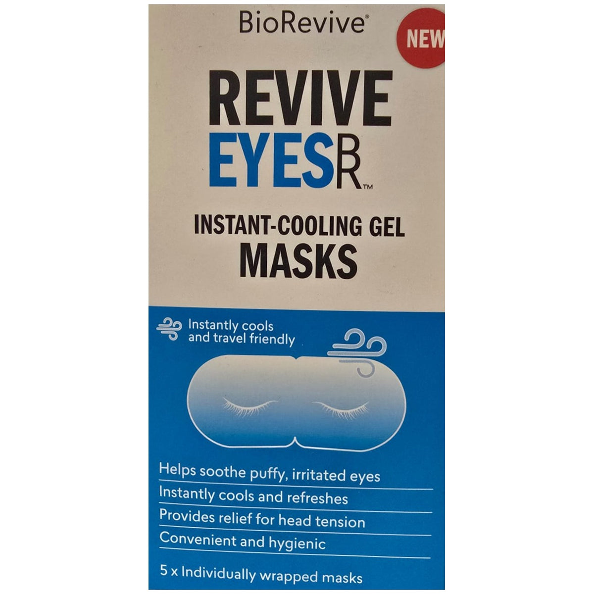 BioRevive EyeRevive Instant-Cooling Gel 5 Pack