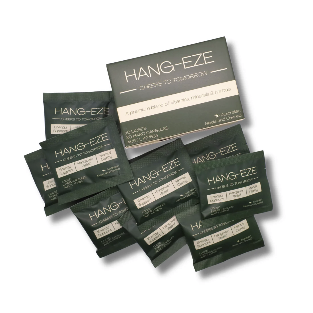 Hang-Eze Hangover Relief Supplement 10 Doses