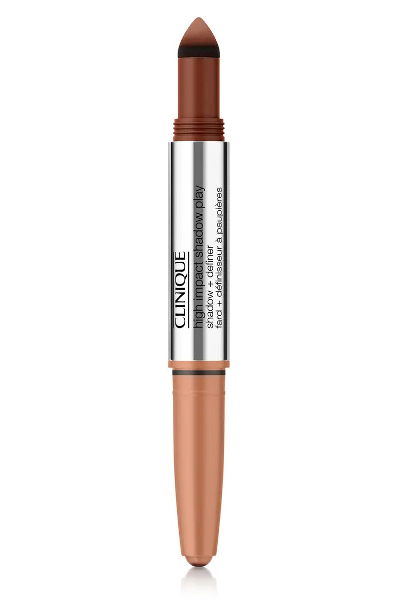 CLINIQUE High Impact Shadow Play Eyeshadow + Definer 07 Flame + Ember 1.9g