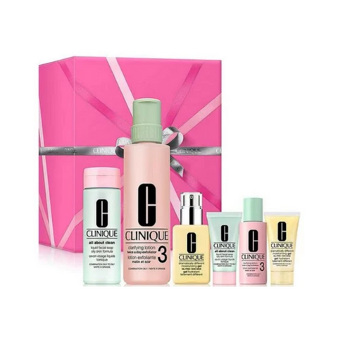Clinique Great Skin Everywhere For Combination Oily Skin 6 Piece Set