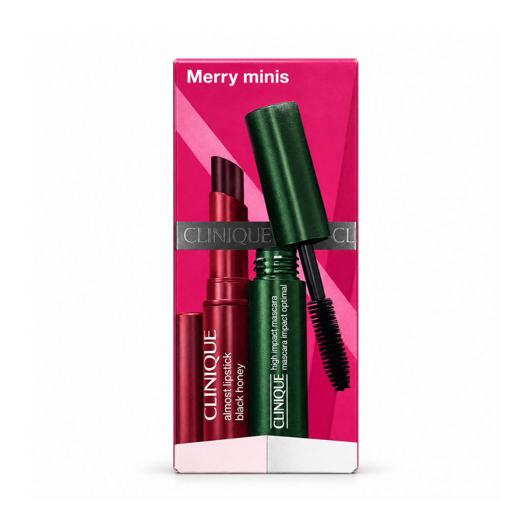 Clinique Merry Minis Black Honey & Mascara 2 Piece Gift Set