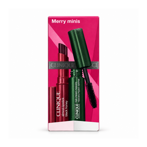 Clinique Merry Minis Black Honey & Mascara 2 Piece Gift Set