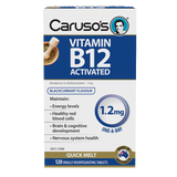 Caruso's Natural Health Vitamin B12 Activated 1200mcg 120 Quick MELT Tablets