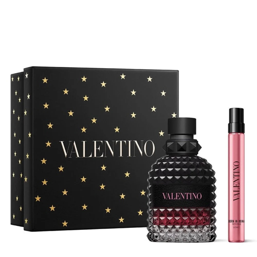 Valentino Uomo Born In Roma Intense Eau De Parfum 50mL 2 Piece Gift Set