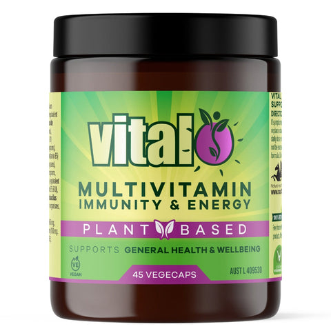 Vital Multivitamin Immunity & Energy 45 Vegecaps