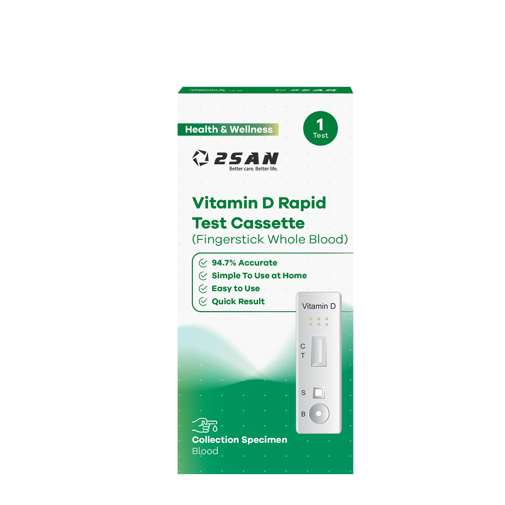 2San Vitamin D Rapid Test Cassette 1 Test