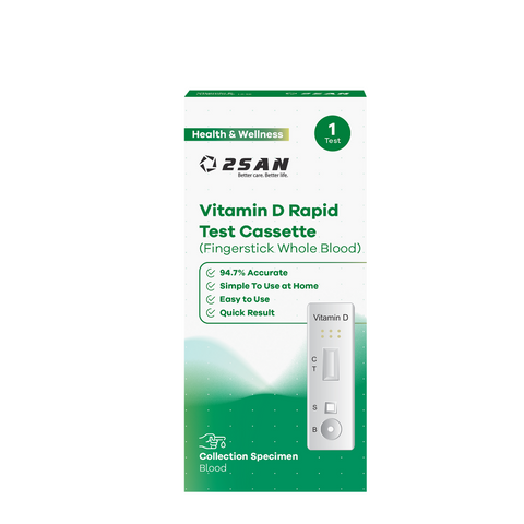 2San Vitamin D Rapid Test Cassette 1 Test