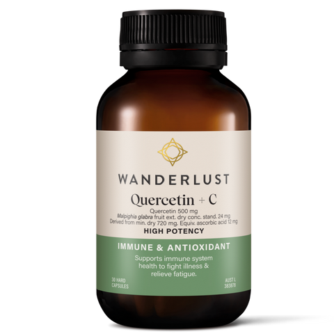 Wanderlust Quercetin + C 30 Capsules
