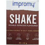 Impromy Shake Double Espresso 30 x 42g Sachets - Membership Number Required
