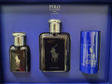 Ralph Lauren Polo Blue for Men Eau De Parfum 125mL 3 Piece Set